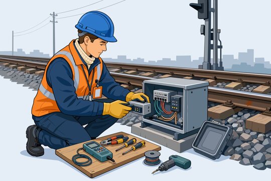 Track-side installation